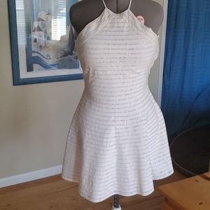 Parker halter top white dress